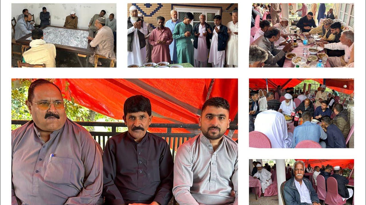 Huge Eid Milan Party at Bhai Ch.Dilnawaz’s house- Dhok pindwali - Carrom Board match update-Chattroh