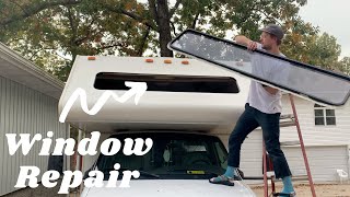 RV Front Window Repair  Episode 9