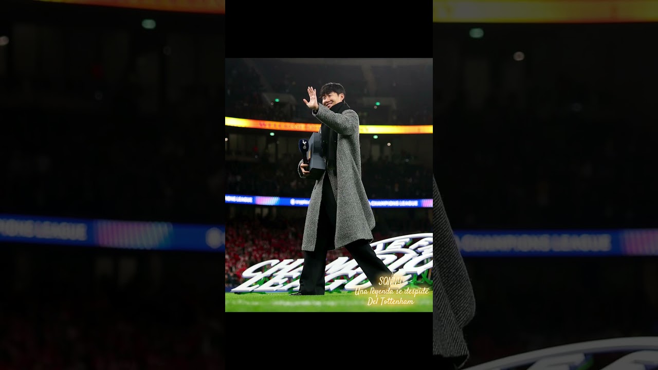 Despedida de mi jugador favorito @heunminson #blogsvideo #futbol #soccerplayer r