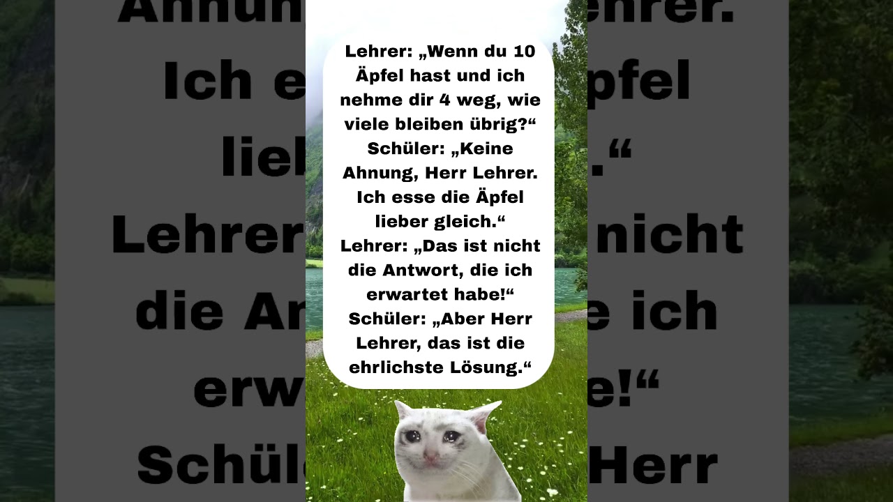 Mathe-Unterricht mit Überraschung!