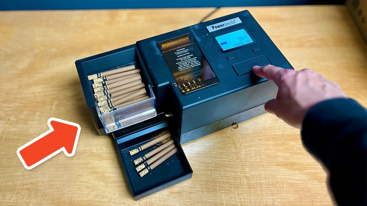 Powermatic V+ Electric Cigarette Rolling Injector Machine (Kings & 100s)