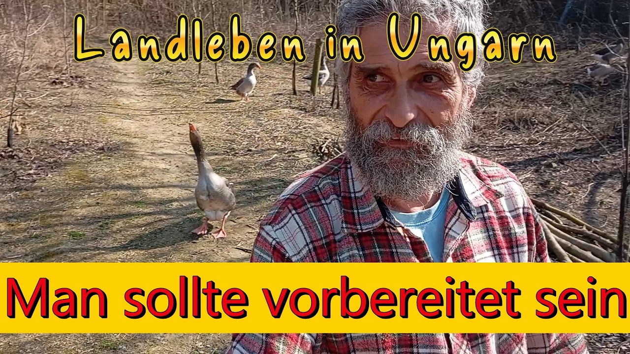 Man sollte vorbereitet sein Landleben in Ungarn