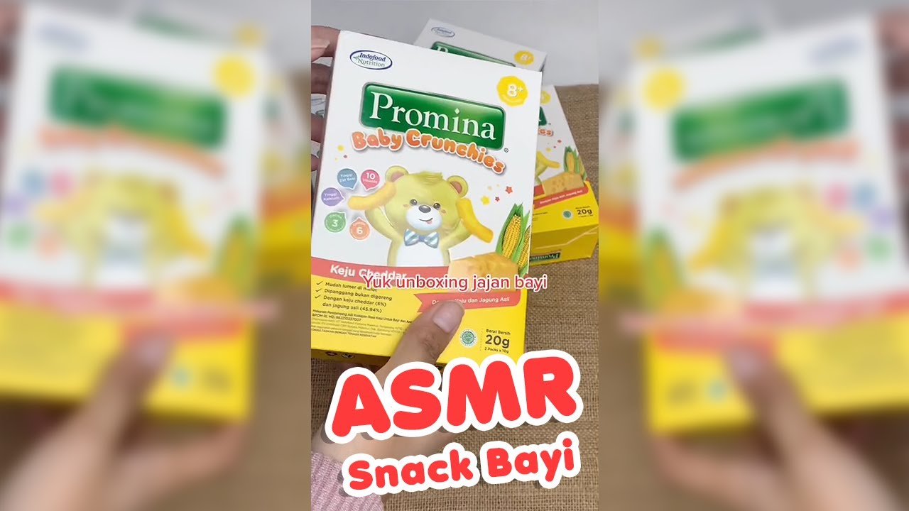 ASMR Promina Snack Bayi🤤😋
