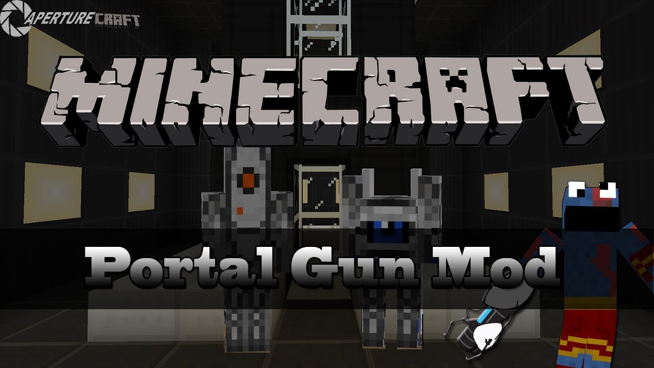 Minecraft mod spotlight: Portal Gun Mod - YouTube