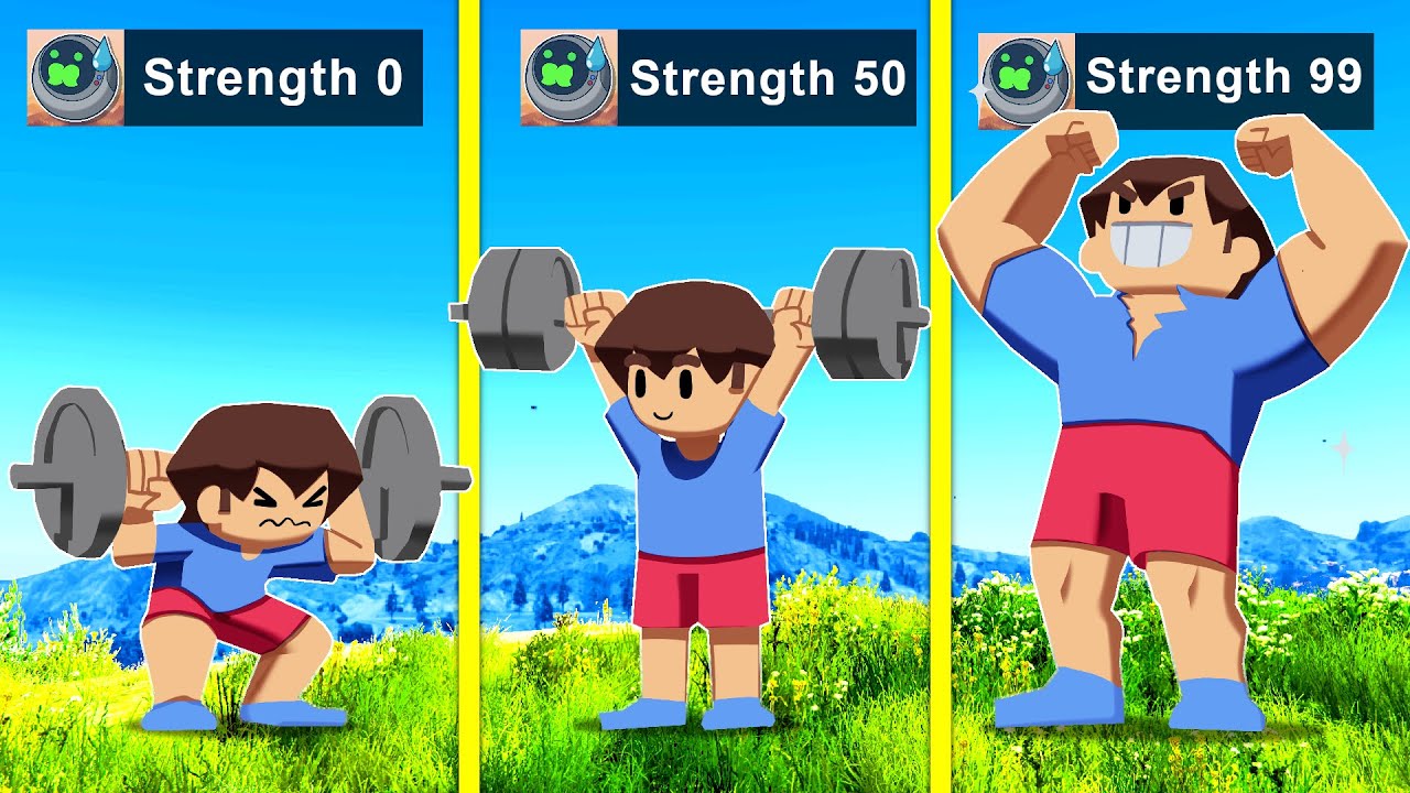 Upgrading Into The STRONGEST KID In GTA 5!