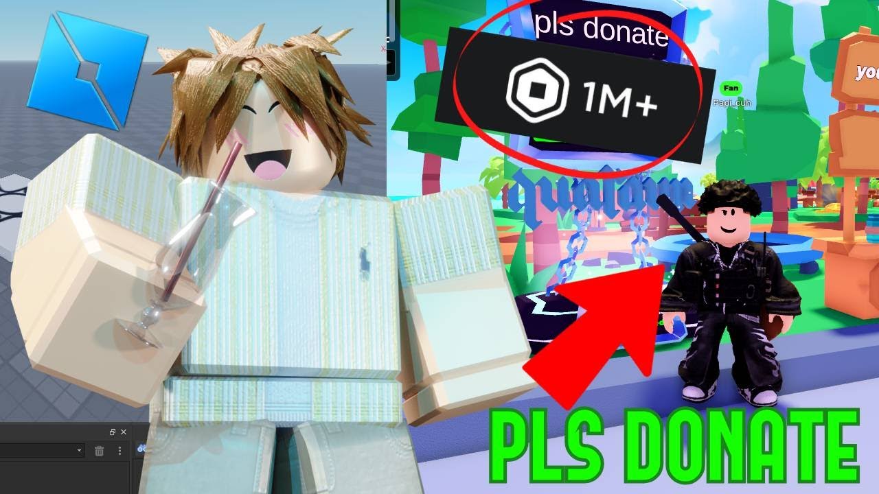 COMO HACER UN JUEGO ESTILO PLS DONATE EN ROBLOX 2025 - YouTube
