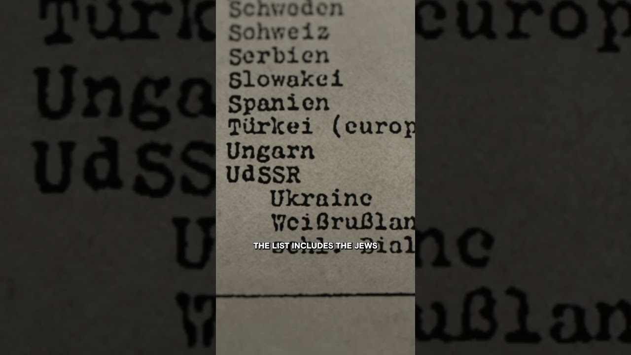 German Officials Plot the Final Solution | World War II With Tom Hanks | #Shorts