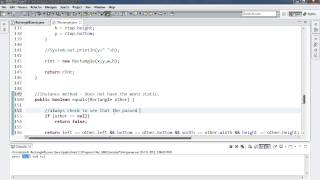 Class Discussion (Rectangle Class) Video 2