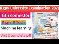 RGPV B.Tech 6th Sem Machine Learning Unit 2 Complete PDF | Shivani Book Notes 2026