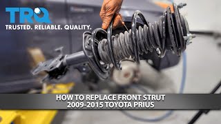 How to Replace Front Strut 20092015 Toyota Prius