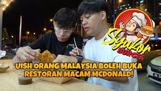 REVIEW SYUKOR BURGER PRODUCT FASTFOOD ORANG MALAYSIA