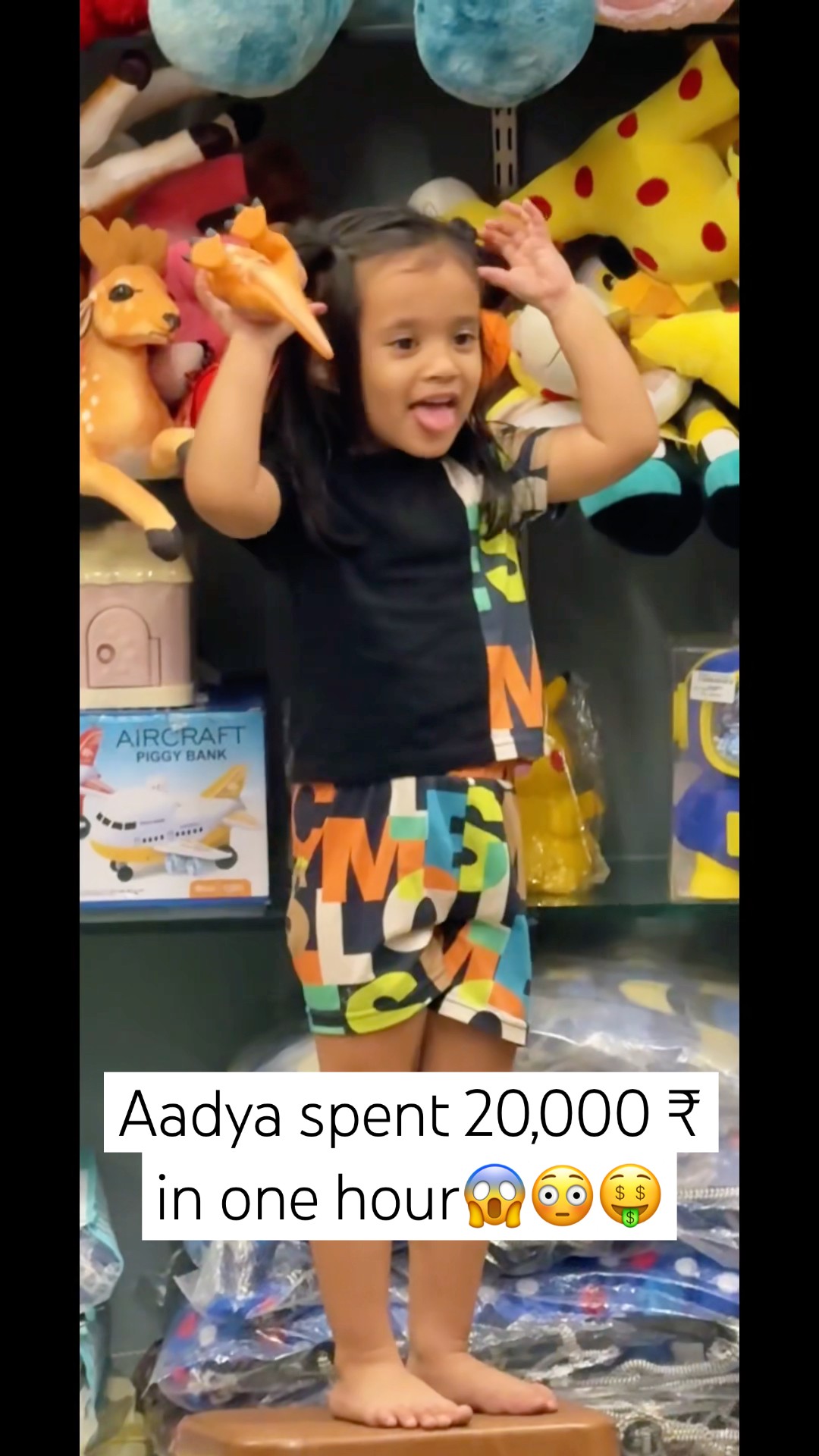 Aadya can buy anything ?? #littleglove #shorts #challenge #shopping