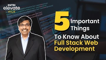 Full Stack Web Development in Kannada | Entri Elevate