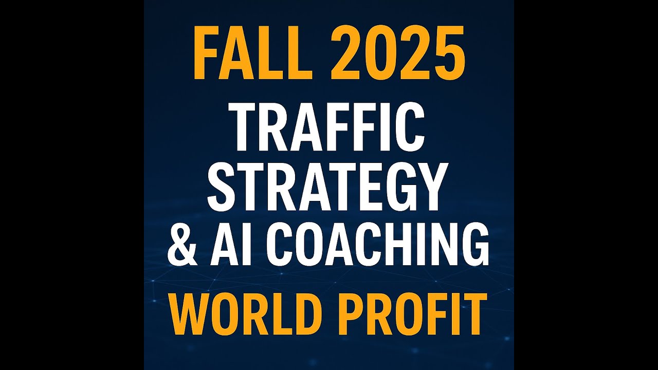 Стратегия дорожного движения и коучинг с использованием искусственного интеллекта от World Profit...