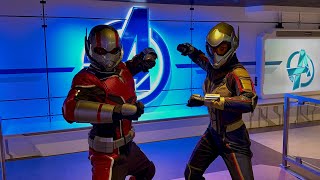 Ant-Man and The Wasp Meet and Greet at Marvel Super Hero Academy on Disney Wish