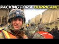 Packing Military Gear for a HURRICANE #armynationalguard