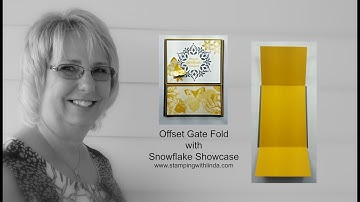 Offset Gate Fold   Snowflake Showcase