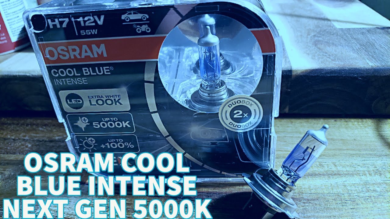 Osram Cool Blue Intense NEXT GEN CBN H8 Halogen Test