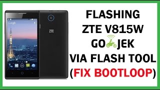 Flashing Zte V815w Fix Bootloop Youtube