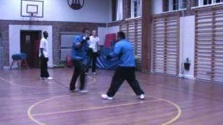 PIOMA Lessons #18 - Progressive Indirect Attack Footwork Drill - Front Hook vs Jab Cross