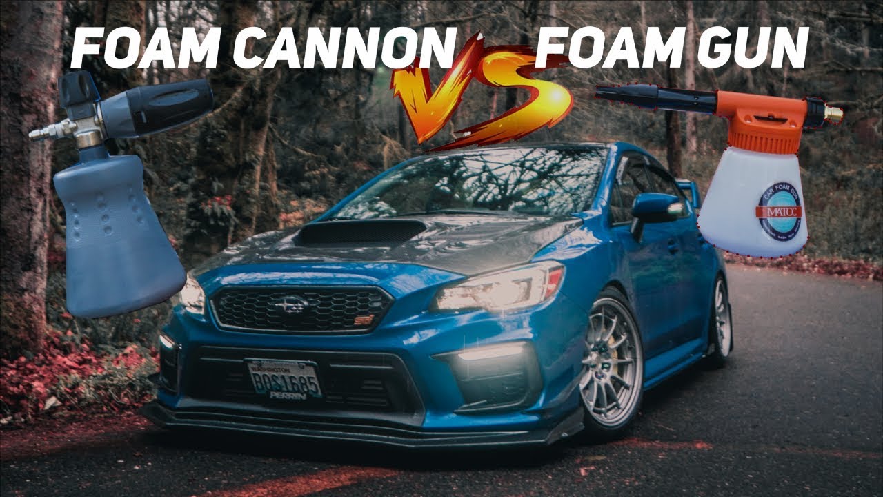 Foam cannon is the way! : r/WRXSTi