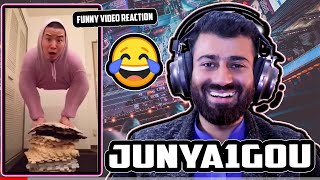 Junya1gou funny video Reaction