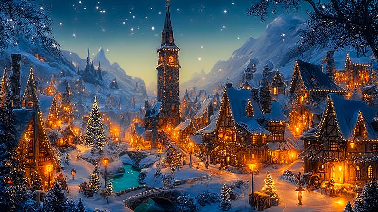 Cozy Fireplace Christmas Piano 2026 🔥 Relaxing Holiday Music & Winter ...