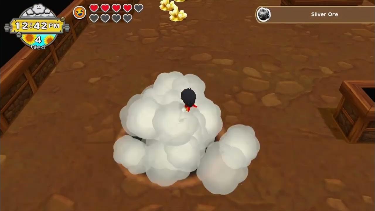 Harvest Moon One World No Commentary E 27 Adamantite Ore - YouTube