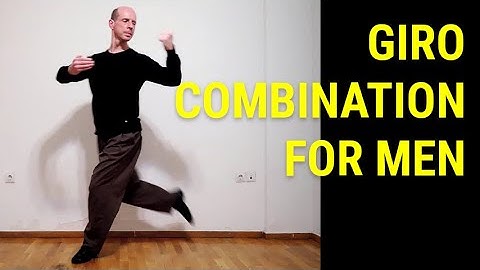 Tango Technique At Home: Giro Combination For Men