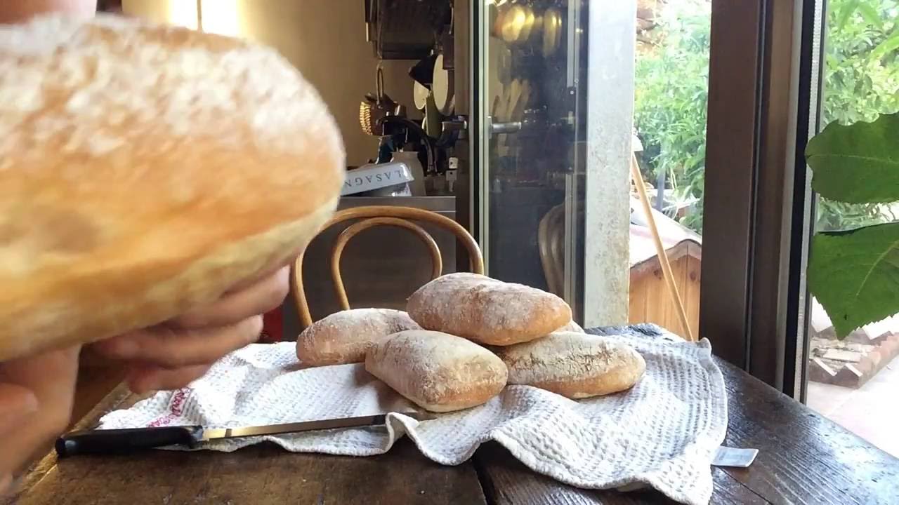 Ciabatte senza glutine con Poolish