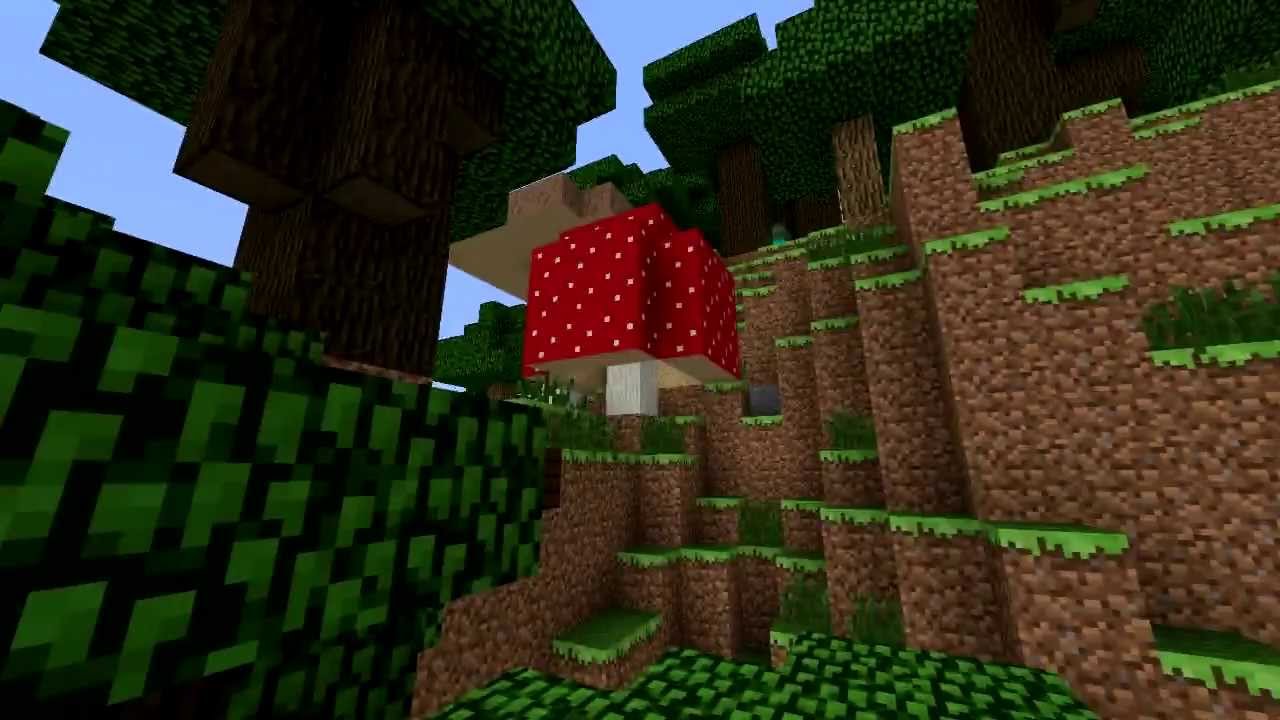 Minecraft Biomes Roofed Forest Youtube