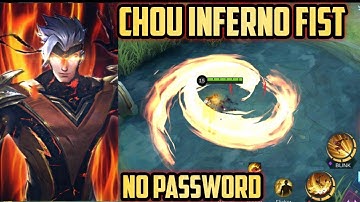 CHOU SKIN SCRIPT INFERNO FIST BY GUNG CAKRA - MOBILE LEGENDS