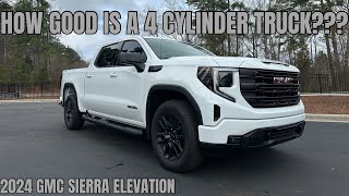 2024 GMC Sierra Elevation Full InDepth Review!  How Good Is A 4 Cylinder Truck???