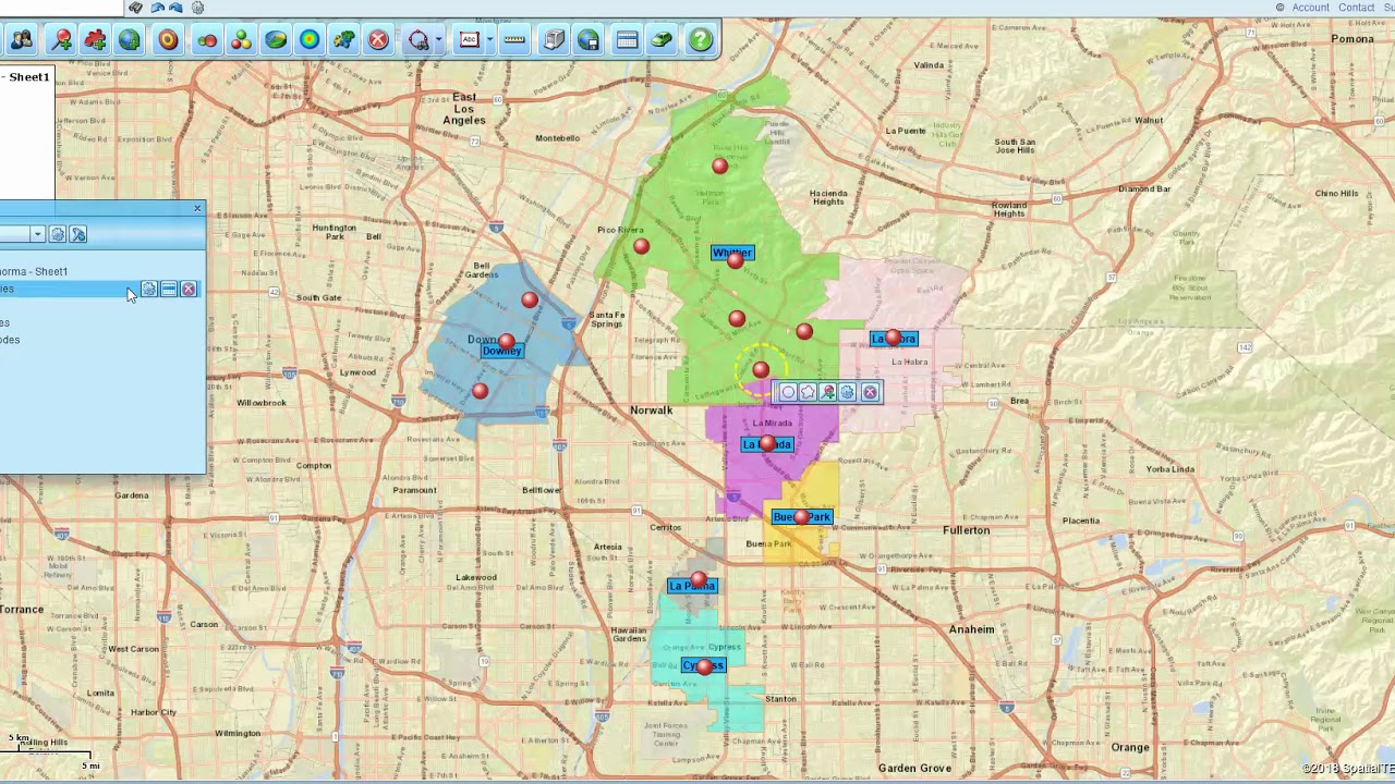 map zip code list How To Import A Color Coded Zip Code List Map Business Online map zip code list