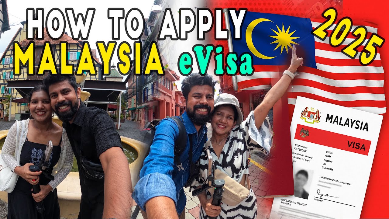 How To Apply Malaysia eVisa 2025 | Step-by-Step guide | මැලේසියාවට යන්න තනියම Visa Apply කරමු