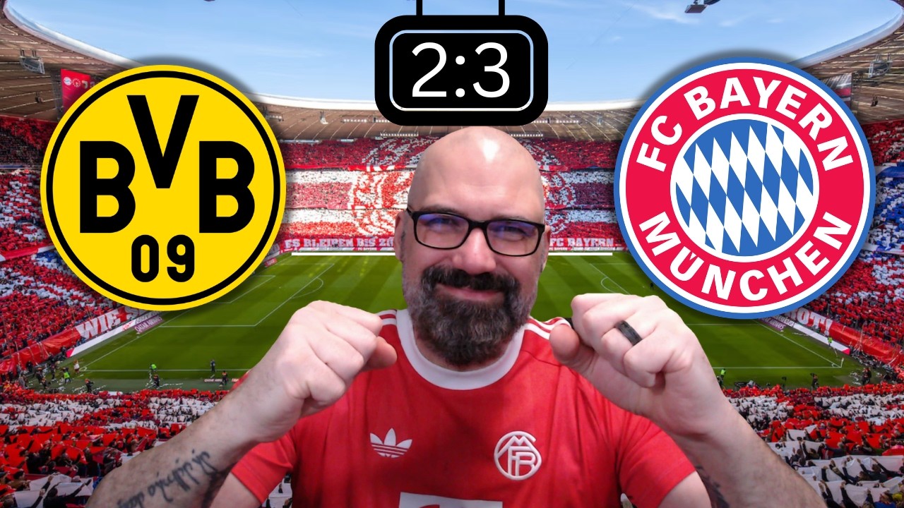 Zu 80% Meister ⚽ FC Bayern Spielanalyse und Benotung zum BL Spiel gegen Borussia Dortmund