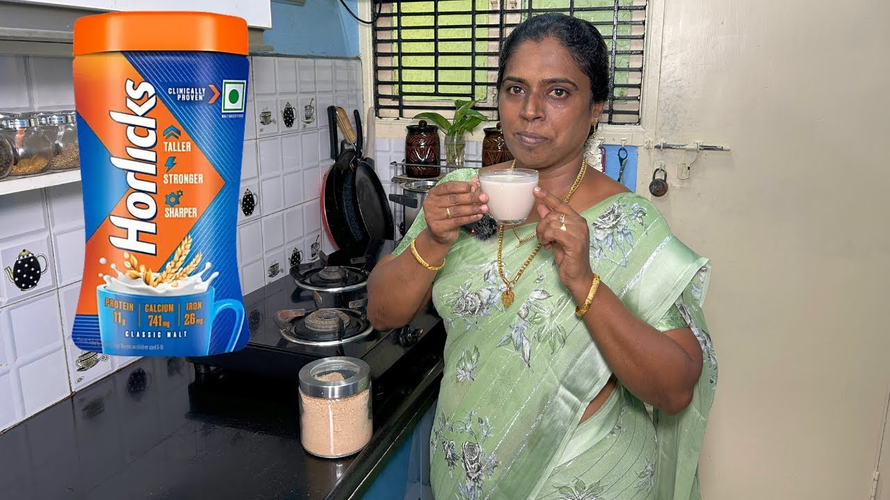 Healthy Home Made Horlicks இனி கடையில் போய் வாங்க வேண்டாம் Try பண்ணி பாருங்க !!