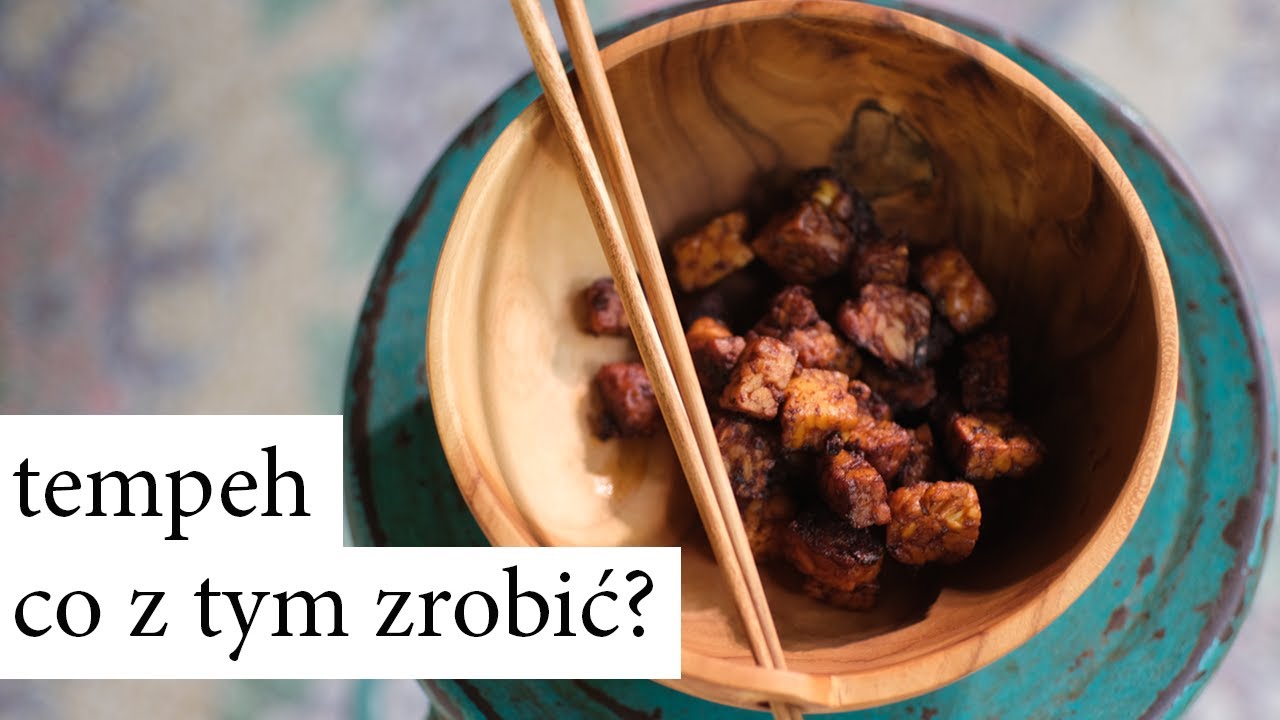 TEMPEH - bazowy przepis! Co z niego zrobić?| WegeTuba