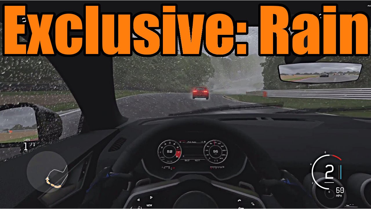 Forza Motorsport 6 | EXCLUSIVE Direct Feed RAIN GAMEPLAY at Brands Hatch 1080p