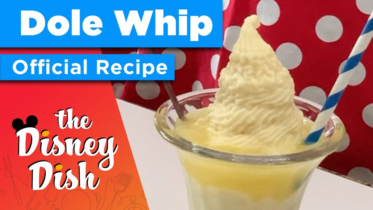 Make home the "happiest place on earth" with Disney's Dole Whip | Disney Recipes at Home