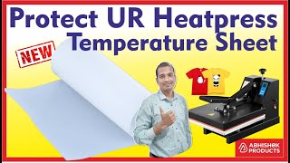 ✨Protect Heat Press and Perfect Your Prints – Temperature Sheets New Product | Buy AbhishekID.com