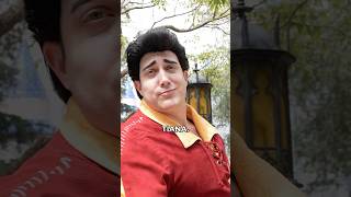 Gastons Shocking Backup For Belle Tiana  gaston princesstiana disneyland