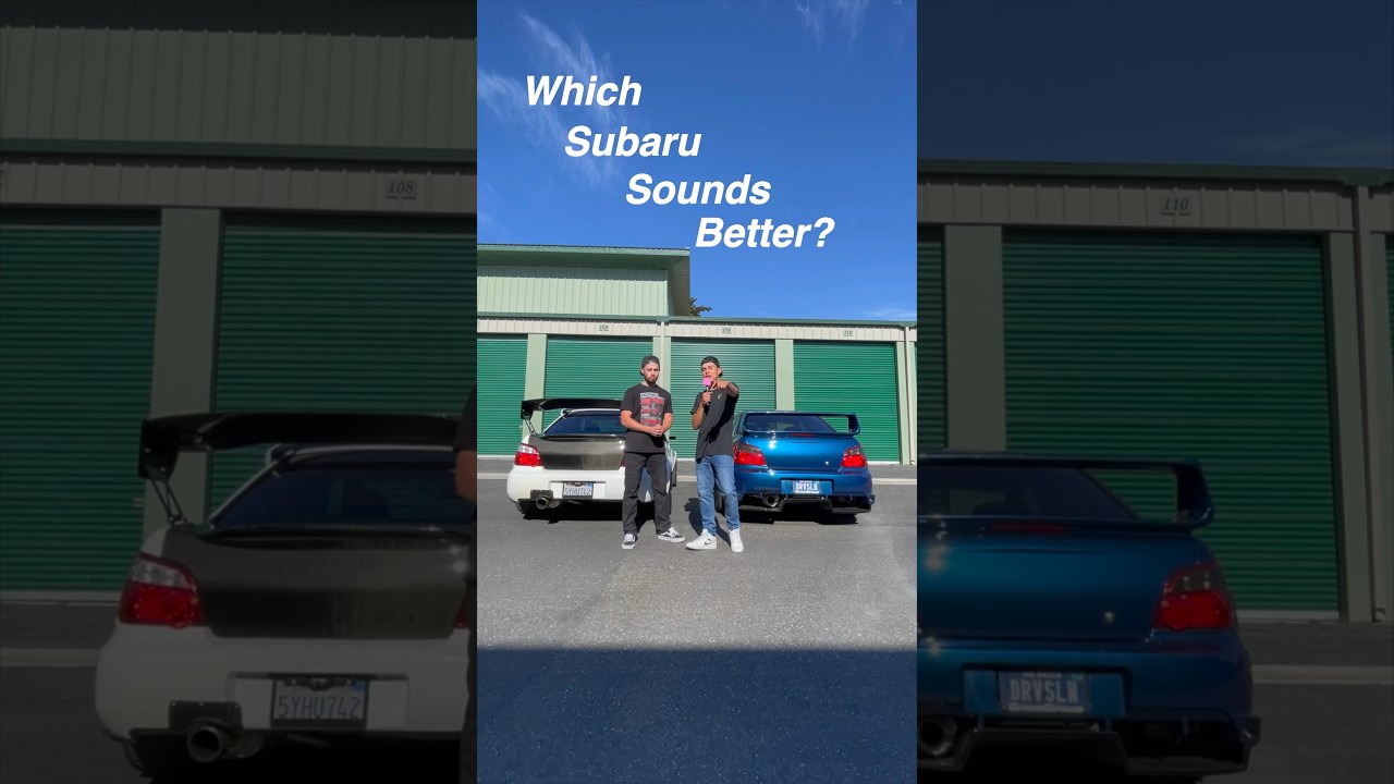 Which Subaru sounds better? Mine or @_AlexanderVargas 🤔