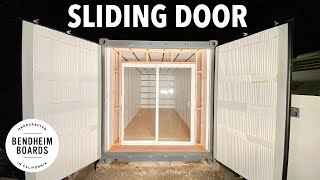 Shipping Container Shaping Bay [Part 3 Sliding Door Entrance]