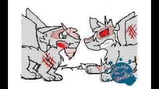 Flamepelt and Firewolf SpeedArt @ScribblePaws