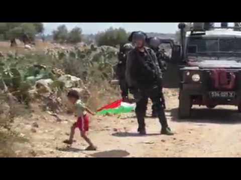 Palestinian father sends child to throw rocks at IDF soldiers