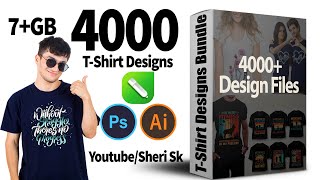 4000+ T-Shirt Designs Download In CDR AI SVG EPS And PSD Files |Sheri Sk| screenshot 5