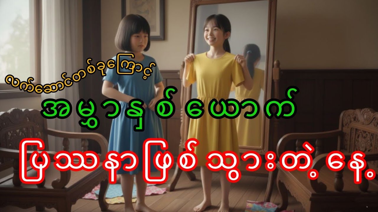 လက်ဆောင်တစ်ခုကြောင့် အမွှာနှစ်ယောက် ပြဿနာဖြစ်သွားတဲ့နေ့ ... #story #ပုံပြင် #မိသားစု #သင်ခန်းစာ 