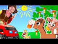 Johny Johny Yes Papa - Fruits Song for Children (Animals version) | Nursery Rhyme by Be Be Kids