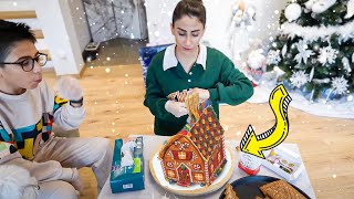 عملنا بيت من البسكويت 🏠!